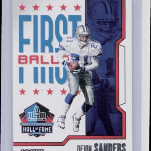 2023 Score Deion Sanders #4 Cowboys First Ballot Hall of Fame