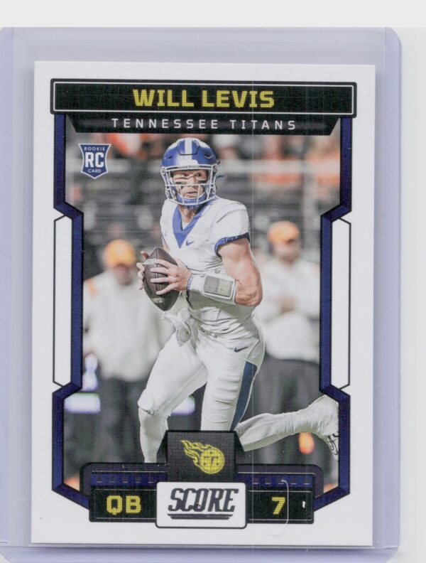 2023 Score Will Levis Gold #303 Titans