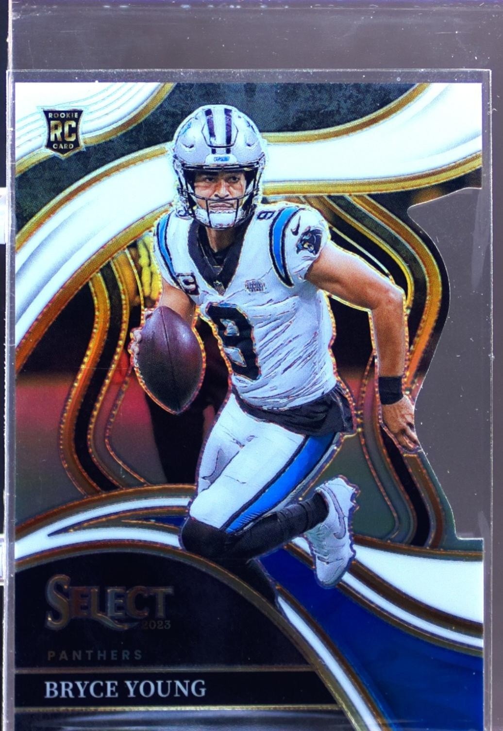 2023 Select Bryce Young White Prizms Die Cuts /199 RC #291 Panthers