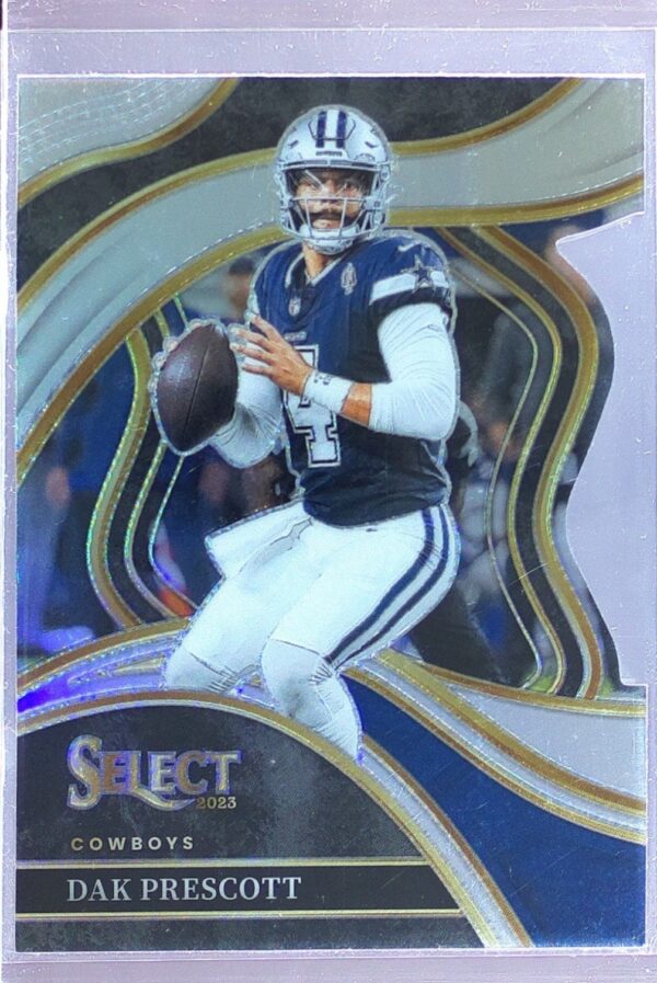 2023 Select Dak Prescott Silver Prizms Die Cuts #282 Cowboys