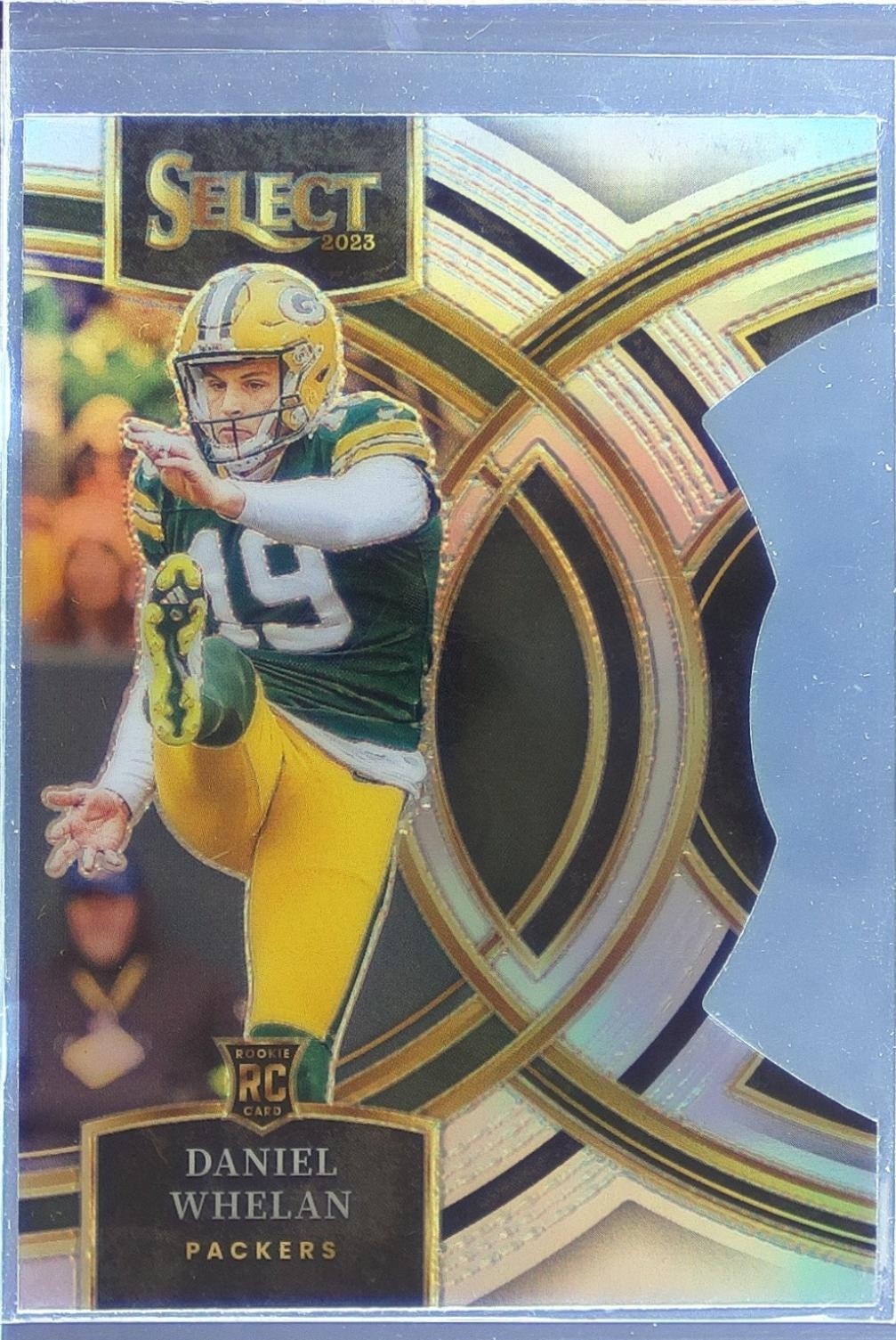 2023 Select Daniel Whelan Silver Prizms Die Cuts RC #161 Packers