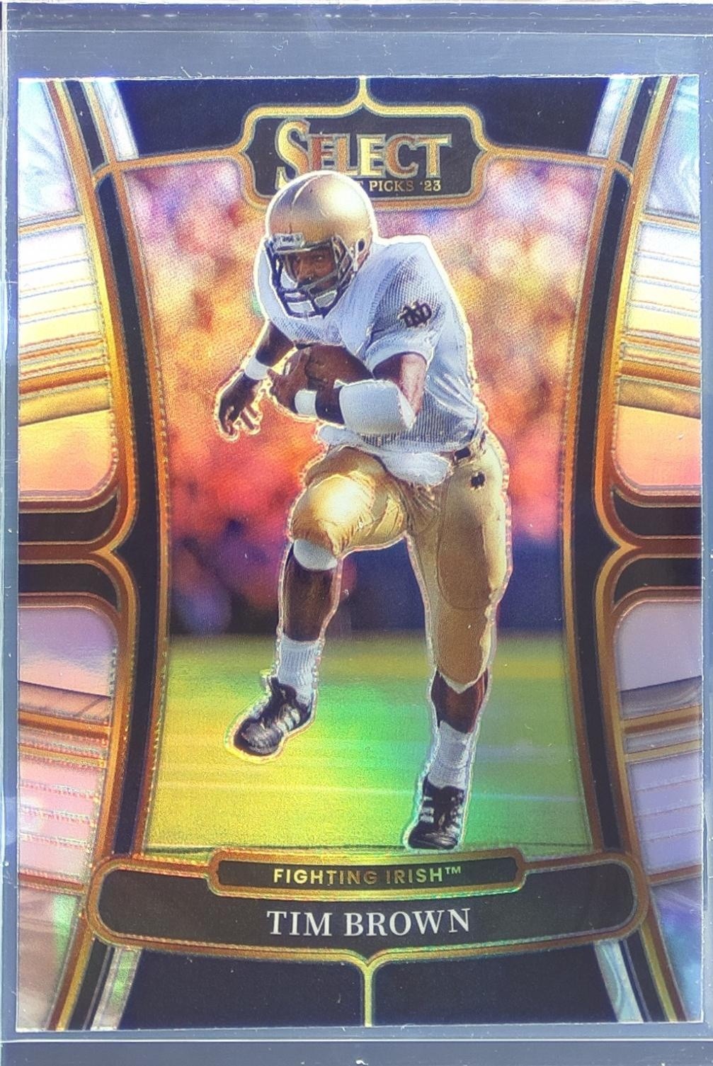 2023 Select Draft Picks Tim Brown Silver Prizm #99 Irish