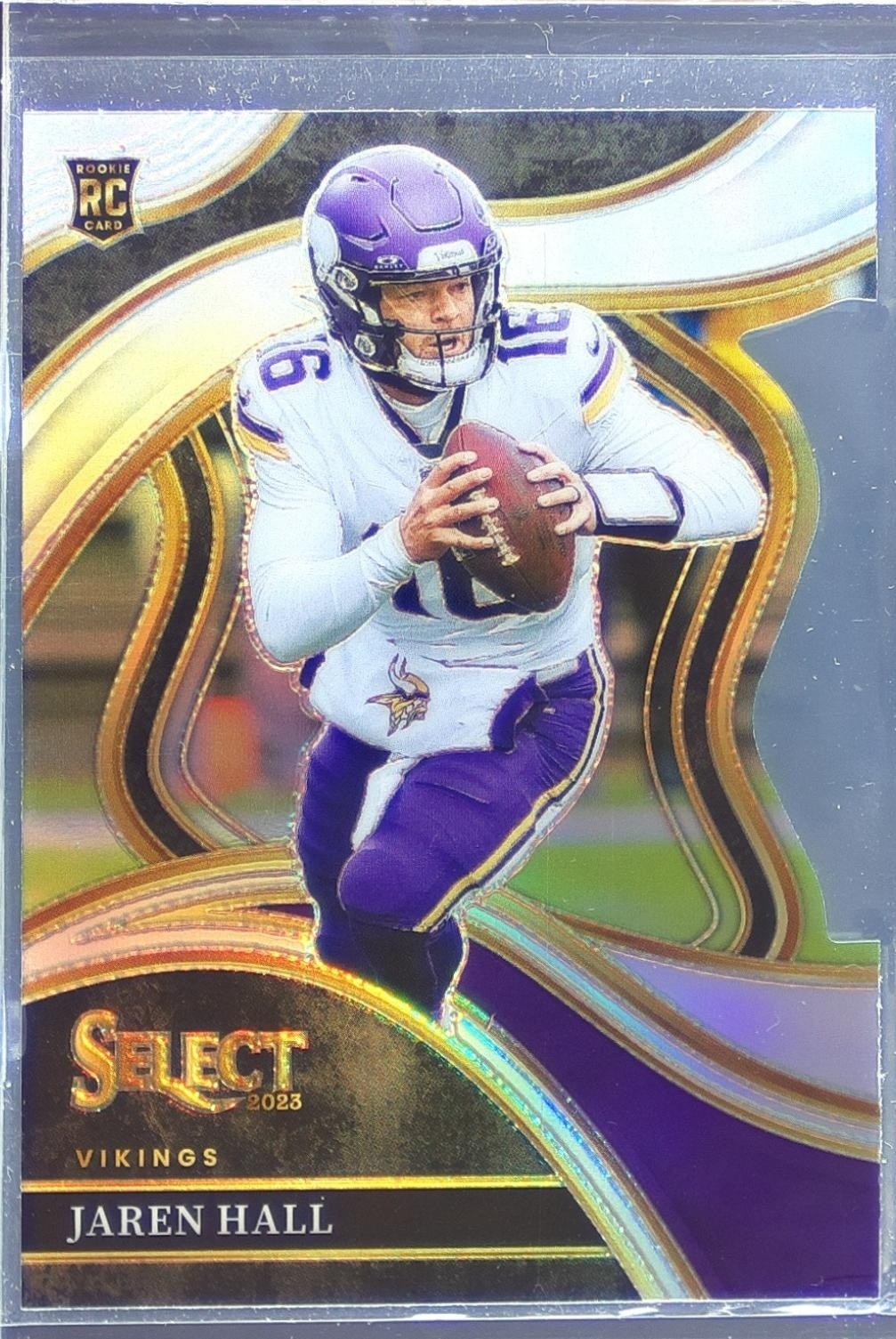 2023 Select Jaren Hall Silver Prizms Die Cuts RC #261 Vikings