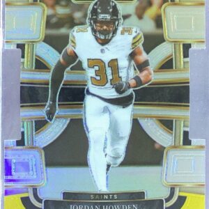 2023 Select Jordan Howden Green and Yellow Prizms Die Cuts RC #70 Saints