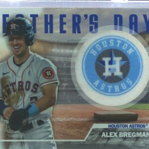 2023 Topps Alex Bregman #FD-AB Astros Father's Day Commemorative Team Patches