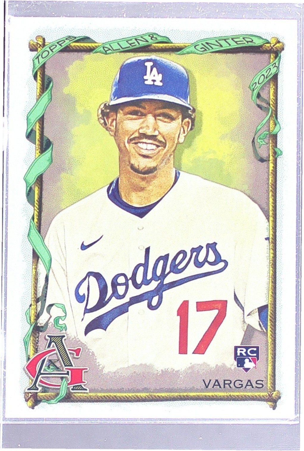 2023 Topps Allen & Ginter Miguel Vargas RC #136 Dodgers