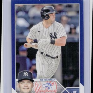 2023 Topps Andrew Benintendi Royal Blue #197 Yankees