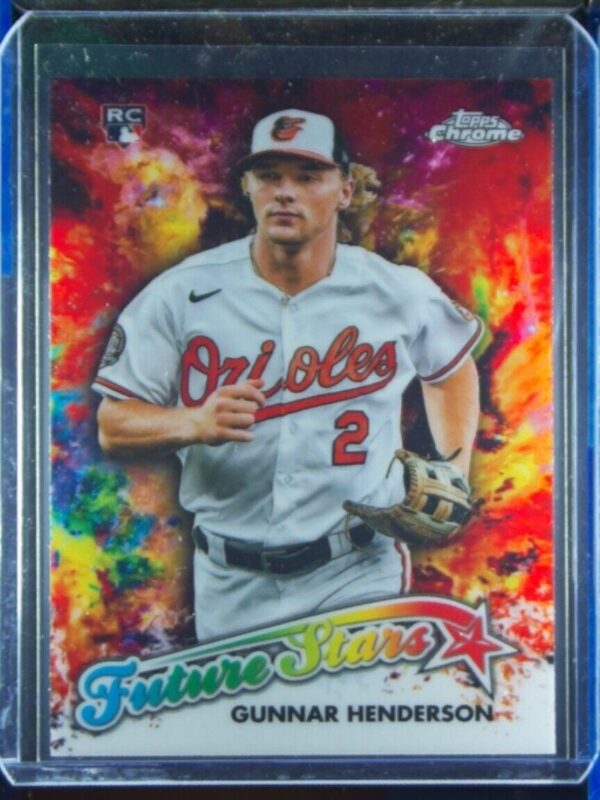 2023 Topps Chrome Gunnar Henderson #FS-18 Orioles Future Stars