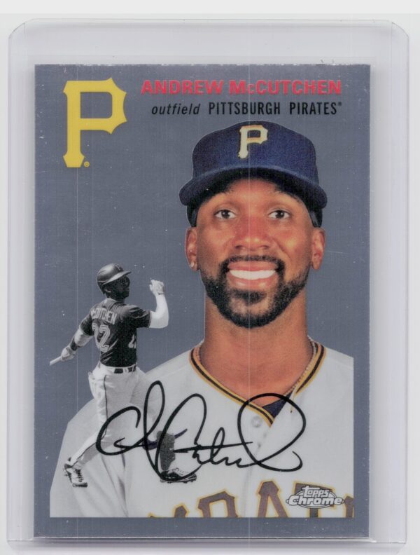 2023 Topps Chrome Platinum Anniversary Andrew McCutchen #203 Pirates