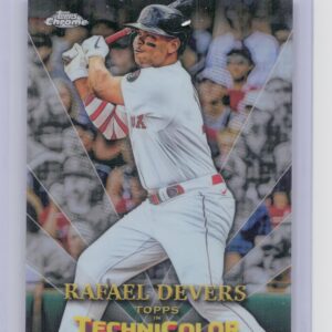 2023 Topps Chrome Rafael Devers #TT-14 Sox Topps in Technicolor