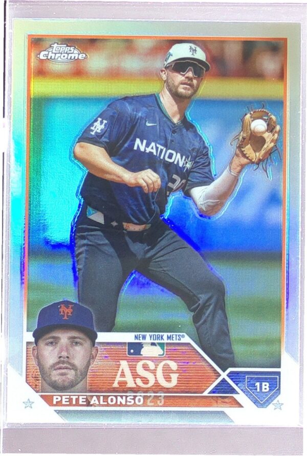 2023 Topps Chrome Update Pete Alonso #ASGC-40 Mets 2023 All Star Game