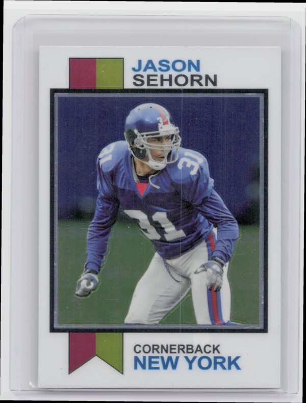 2023 Topps Composite Jason Sehorn #1973-20 Giants 1973 Topps Football