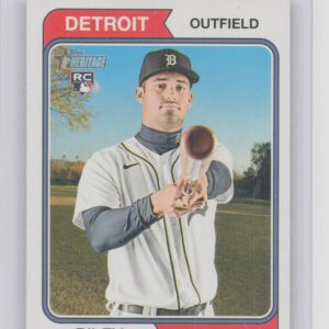 2023 Topps Heritage Riley Greene RC #48 Tigers
