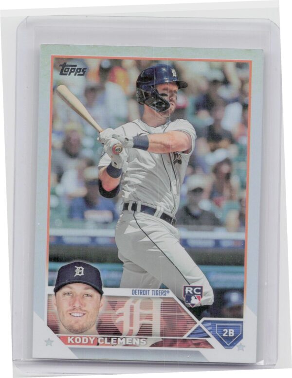 2023 Topps Kody Clemens Rainbow Foil #176 Tigers