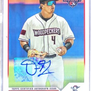 2023 Topps Pro Debut Drew Gilbert Auto #PD-136 Woodpeckers Autographs