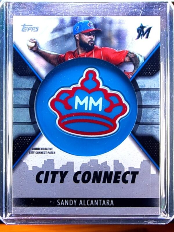 2023 Topps Sandy Alcantara #CC-SA Marlins City Connect Commemorative Patch
