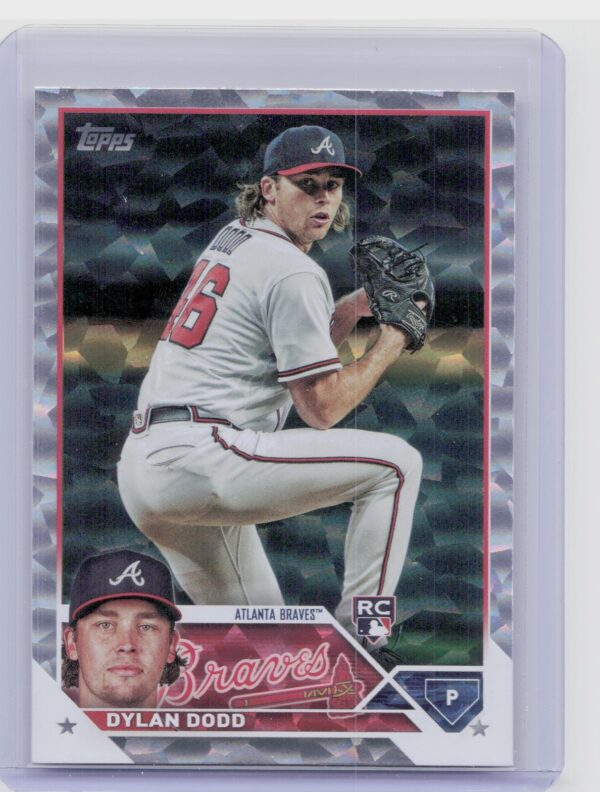 2023 Topps Update Dylan Dodd Silver Pattern Foilboard #US51 Braves