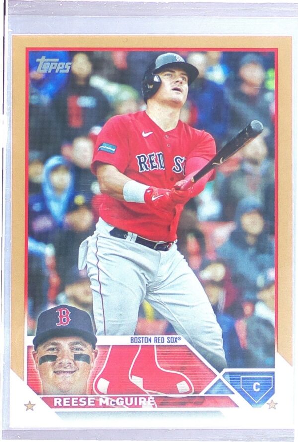 2023 Topps Update Reese McGuire Gold /2023 #US115 Sox