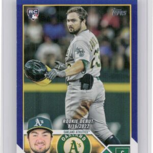 2023 Topps Update Shea Langeliers Royal.Blue #US181 Athletics