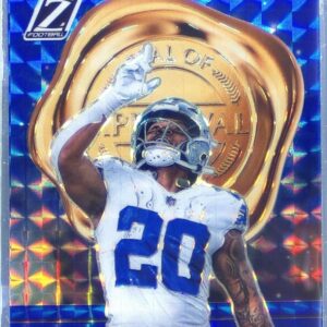 2023 Zenith Tony Pollard #11 Cowboys Zeal of Approval Blue