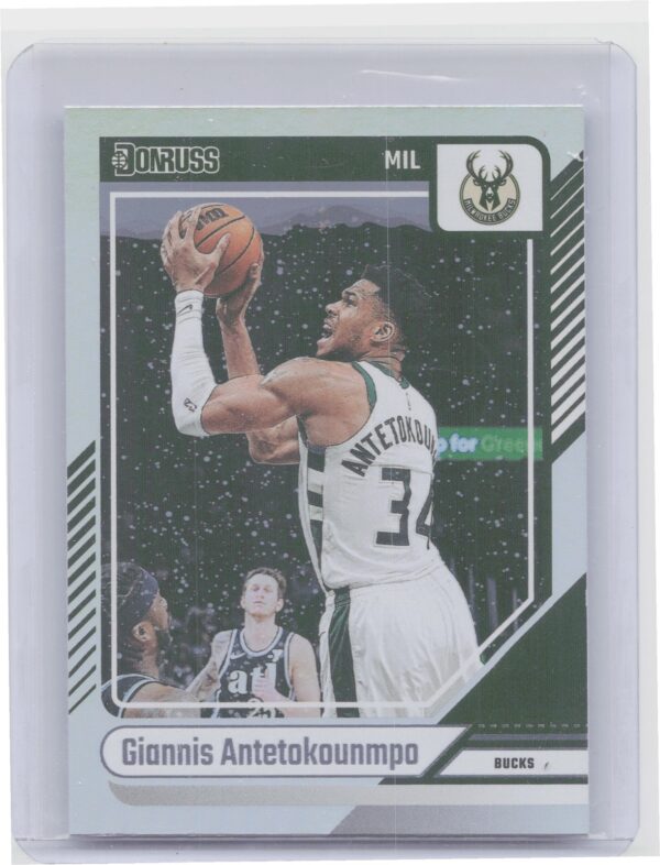 2024-25 Donruss Giannis Antetokounmpo Holo Winter 172 Bucks