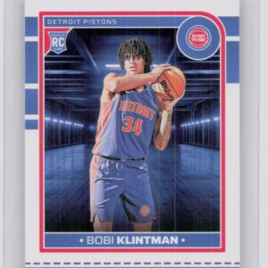 2024-25 Hoops Bobi Klintman RC #267 Pistons