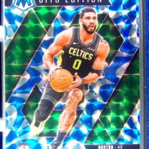 2024-25 Mosaic Jayson Tatum City Edition Green Mosaic #287 Celtics