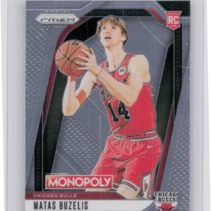 2024-25 Panini Prizm Monopoly Matas Buzelis RC 12 Bulls