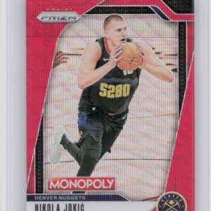 2024-25 Panini Prizm Monopoly Nikola Jokic Red Prizms #55 Nuggets