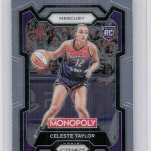 2024-25 Panini Prizm Monopoly WNBA Celeste Taylor RC 66 Mercury