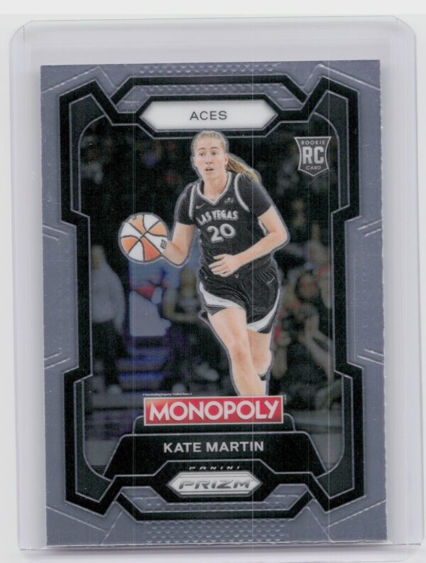 2024-25 Panini Prizm Monopoly WNBA Kate Martin RC 40 Aces