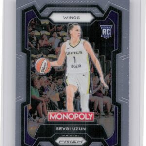 2024-25 Panini Prizm Monopoly WNBA Sevgi Uzun RC 22 Wings