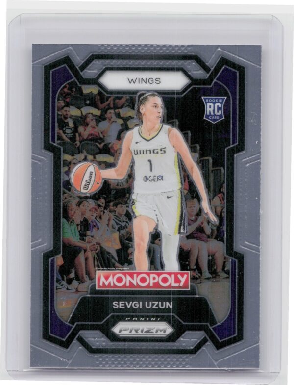 2024-25 Panini Prizm Monopoly WNBA Sevgi Uzun RC 22 Wings