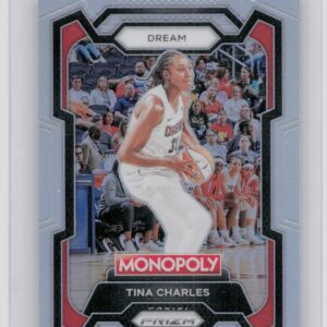2024-25 Panini Prizm Monopoly WNBA Tina Charles Silver Prizms 71 Dream