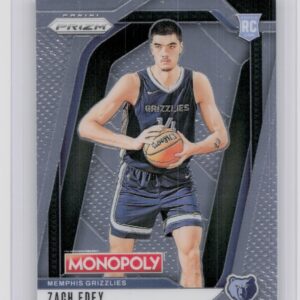 2024-25 Panini Prizm Monopoly Zach Edey RC 24 Grizzlies