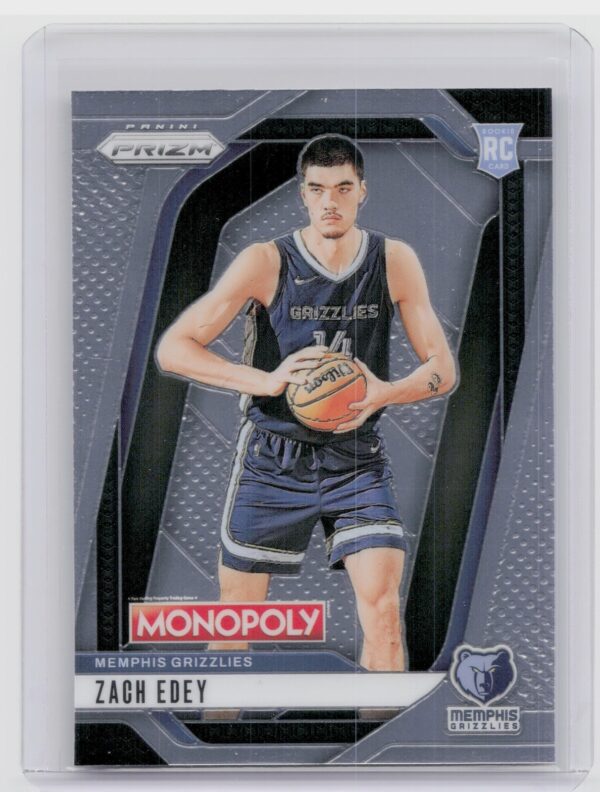 2024-25 Panini Prizm Monopoly Zach Edey RC 24 Grizzlies