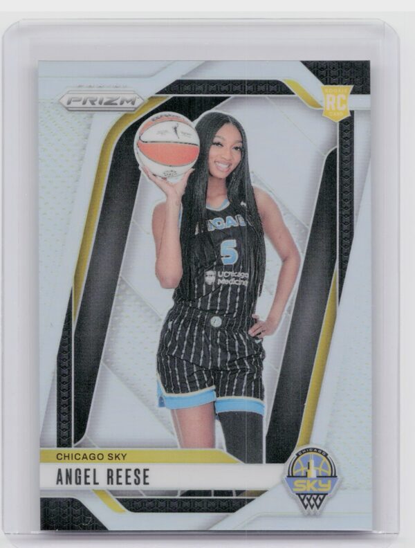 2024-25 Panini Select WNBA Angel Reese Silver Prizms 147 Sky
