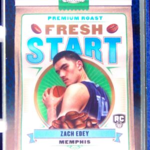 2024-25 Topps Chrome Zach Edey RC #FS-7 Grizzlies Fresh Start