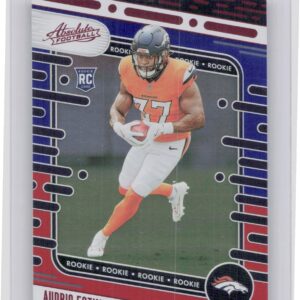 2024 Absolute Audric Estime Red and Blue RC 193 Broncos