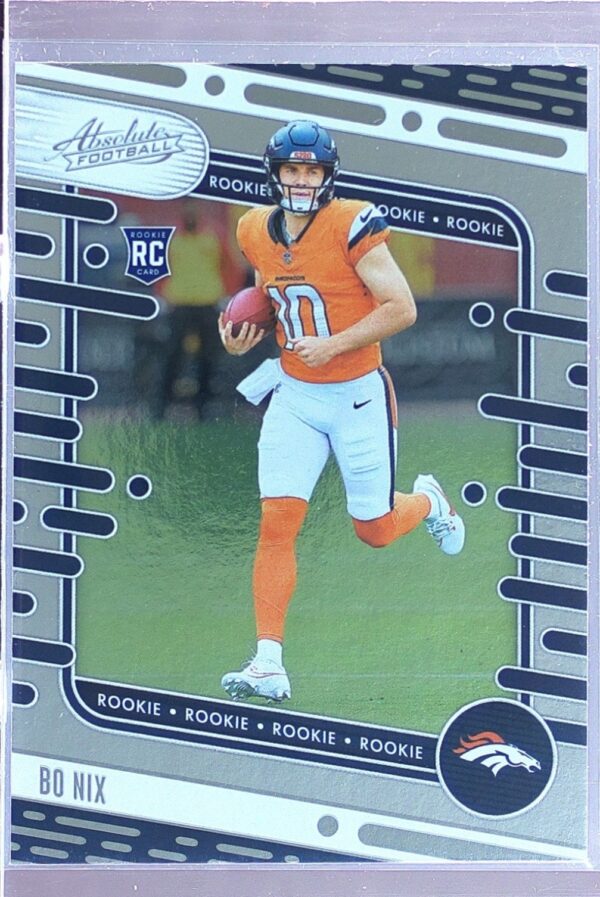2024 Absolute Bo Nix Retail RC #112 Broncos