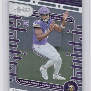 2024 Absolute Dallas Turner Retail RC 117 Vikings