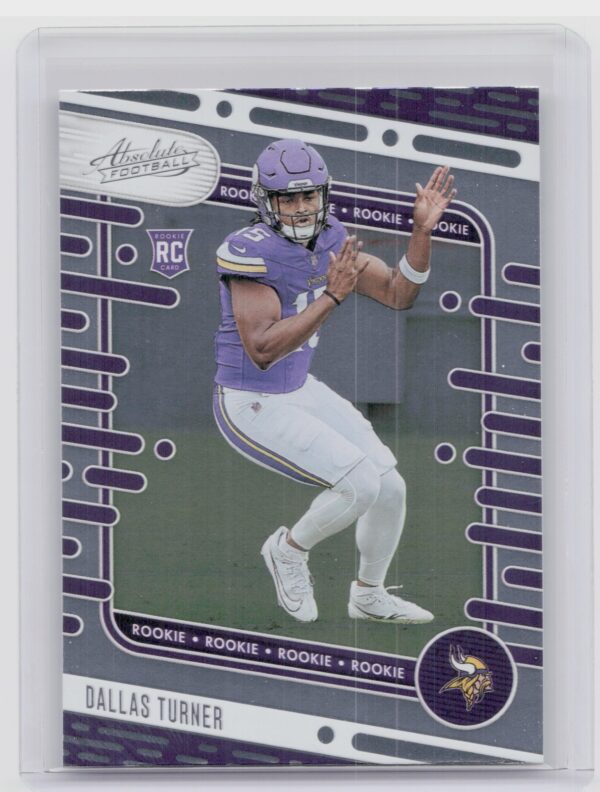 2024 Absolute Dallas Turner Retail RC 117 Vikings