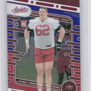 2024 Absolute Graham Barton Red and Blue RC 126 Buccaneers