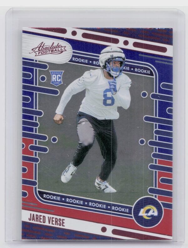 2024 Absolute Jared Verse Red and Blue RC 119 Rams