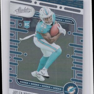 2024 Absolute Jaylen Wright RC 183 Dolphins