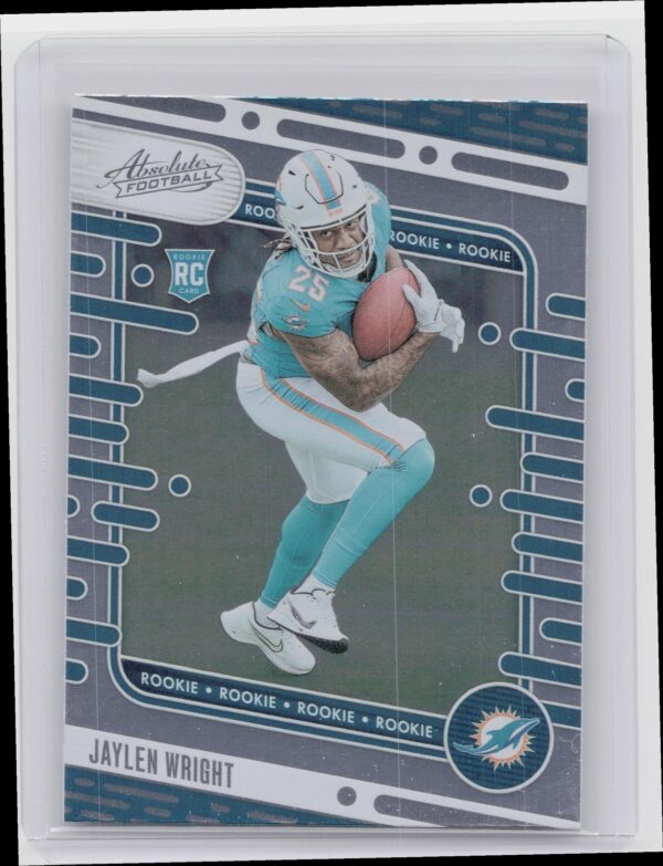 2024 Absolute Jaylen Wright RC 183 Dolphins