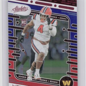 2024 Absolute Jer'Zhan Newton Red and Blue RC 136 Commanders