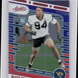 2024 Absolute Maason Smith Red and Blue RC 148 Jaguars