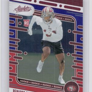 2024 Absolute Renardo Green Red and Blue RC 159 49ers