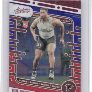 2024 Absolute Ruke Orhorhoro Red and Blue RC #135 Falcons